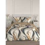 Комплект постельного белья для SNOFF сатин Брайн евро 4 предм.