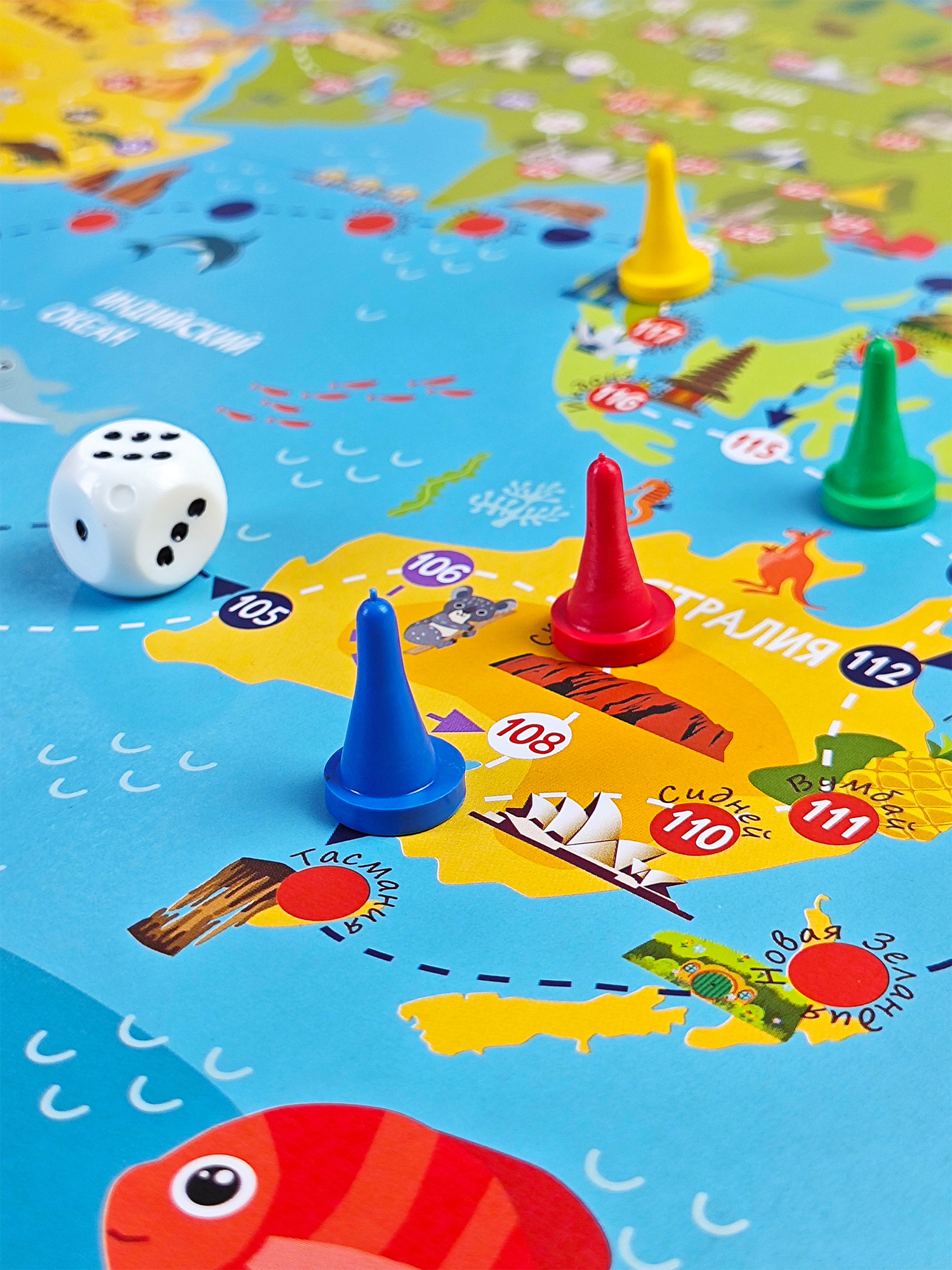 Настольная игра Дрофа-Медиа Кругосветное путешествие - фото 10