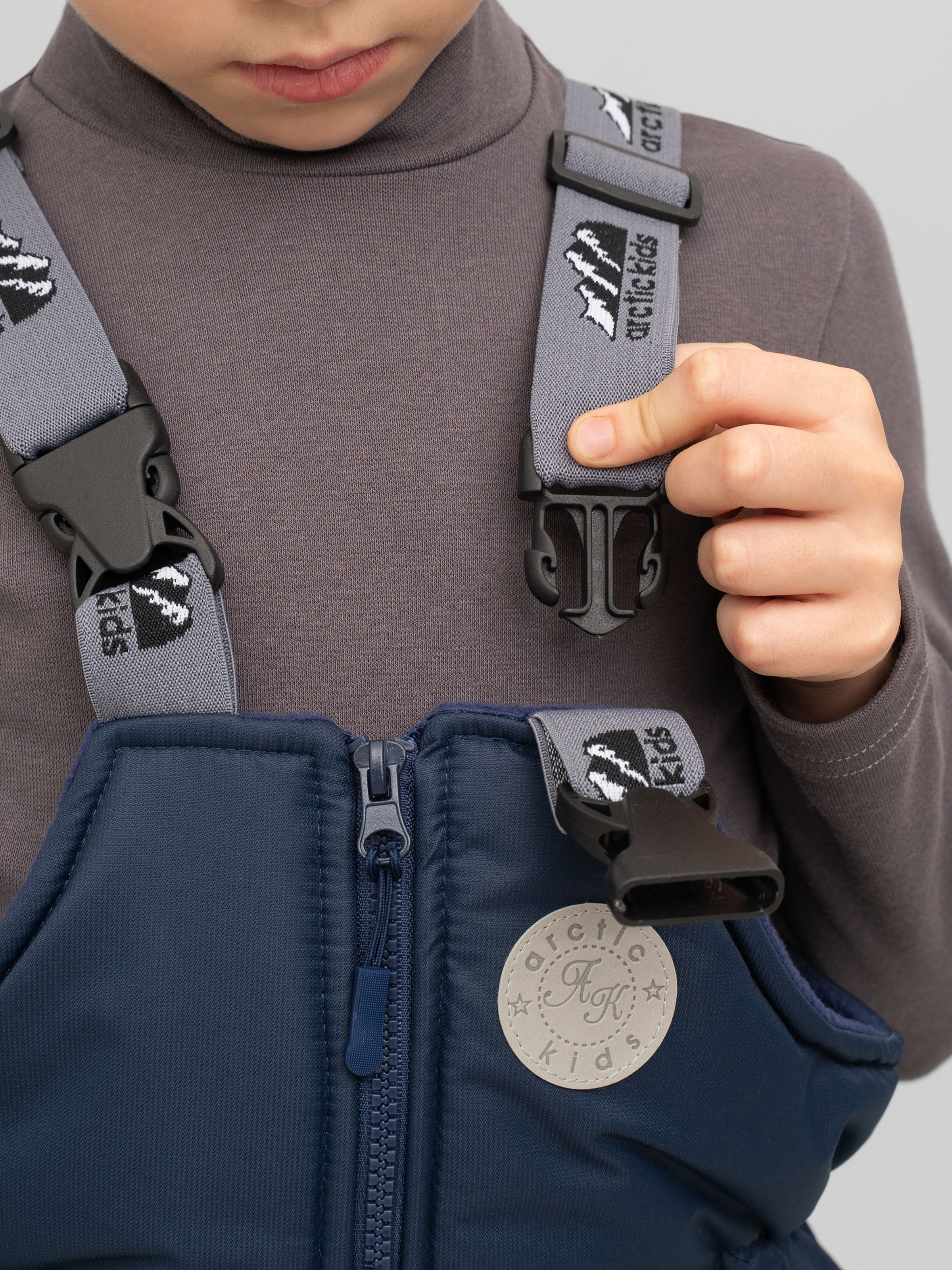 Полукомбинезон Arctic kids 60-015 синий - фото 9