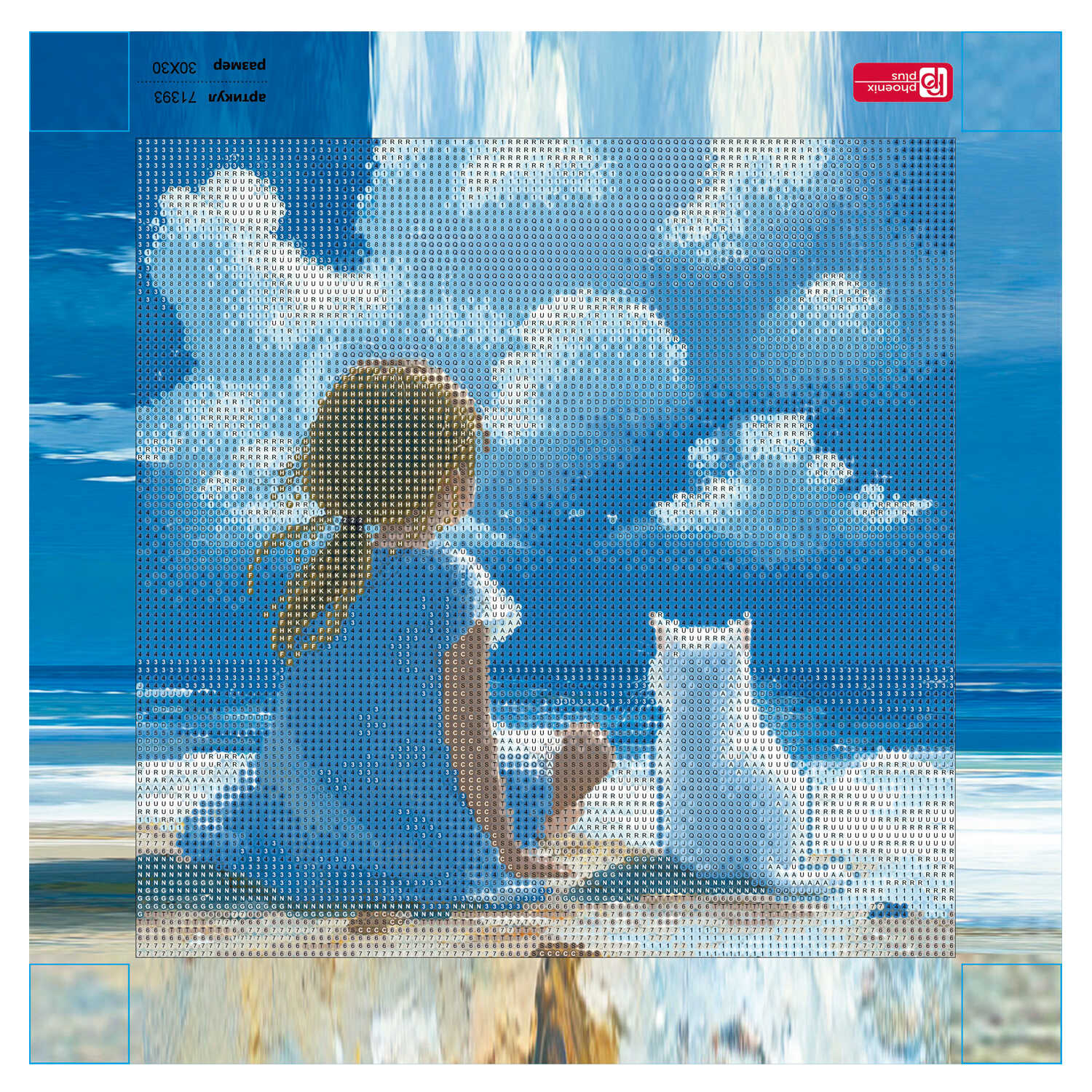 Алмазная мозаика Феникс + Кот и девочка - фото 4