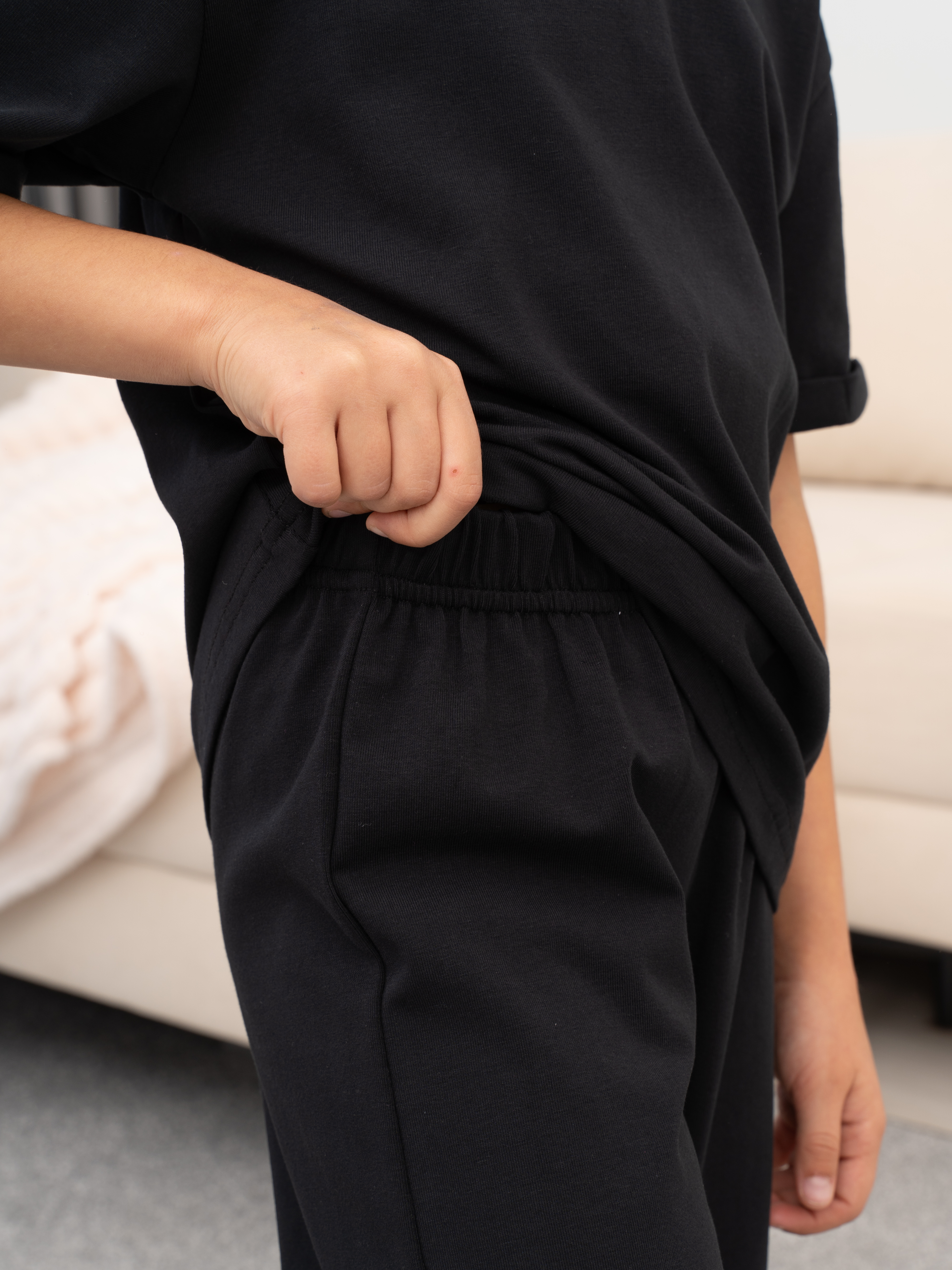 Футболка и брюки ULTRA 7060-Ул черный - фото 5