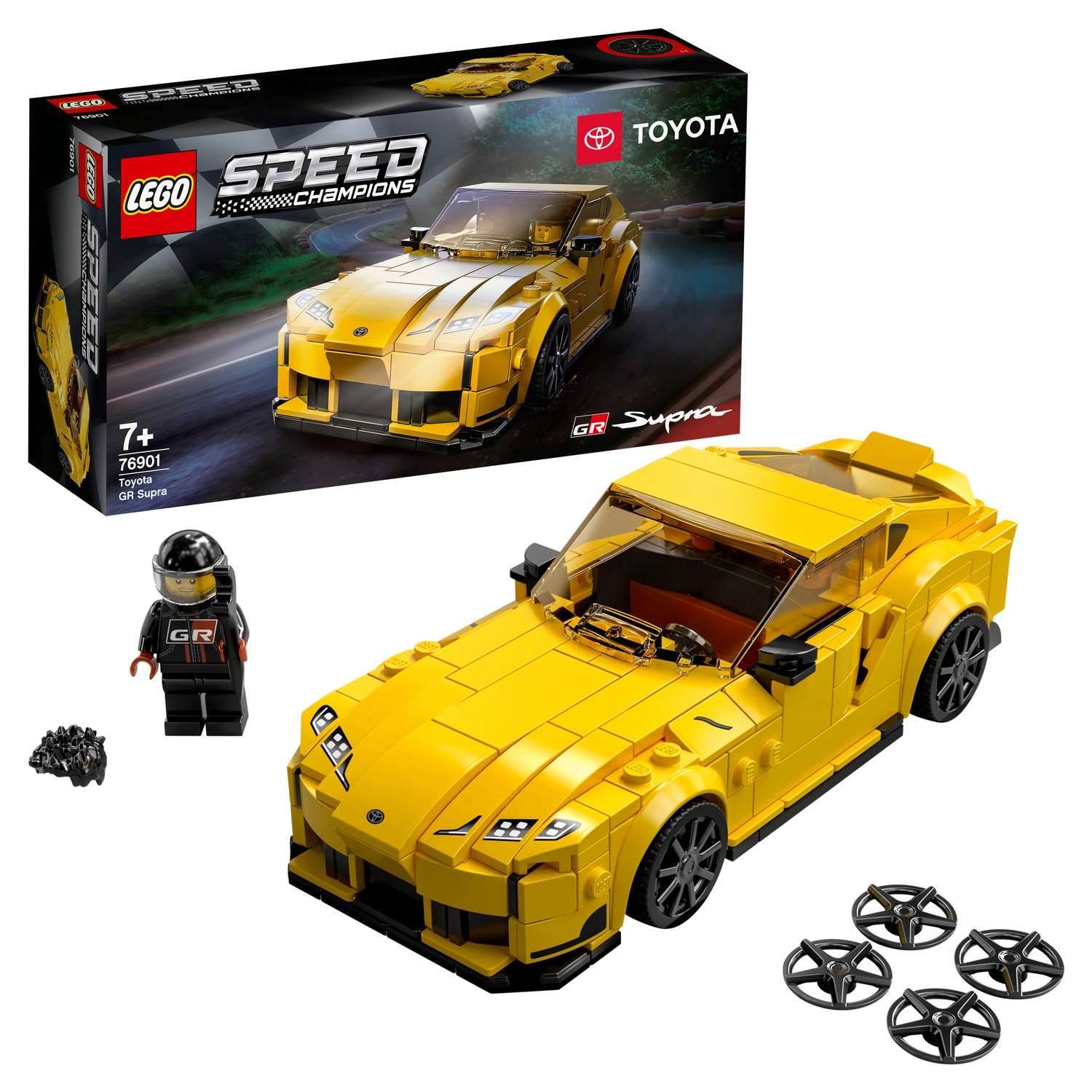 Конструктор LEGO Speed Champions Toyota GR Supra блочный - фото 1