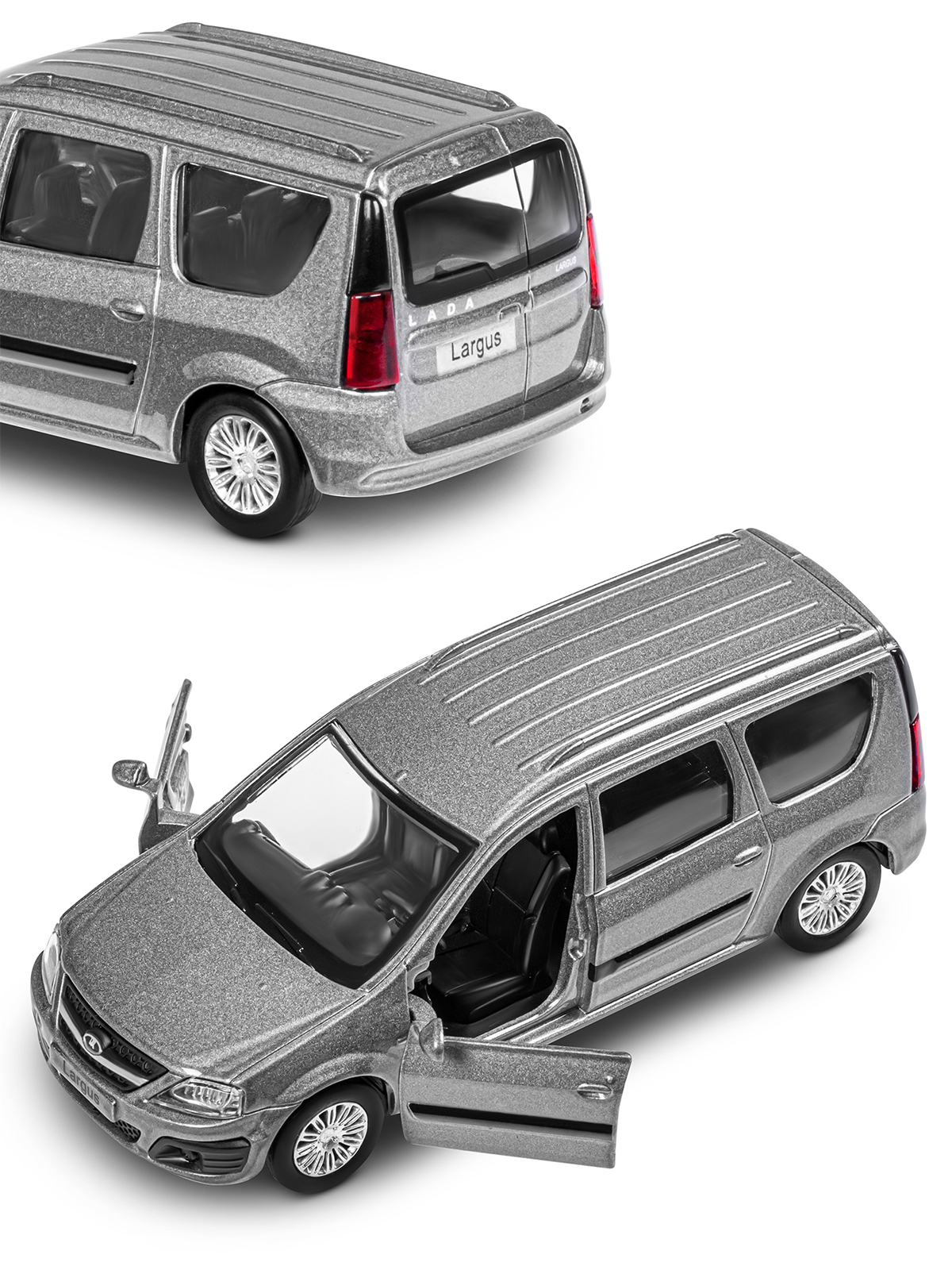 Автомобиль АВТОпанорама LADA Largus 1:43 JB1251625 - фото 10