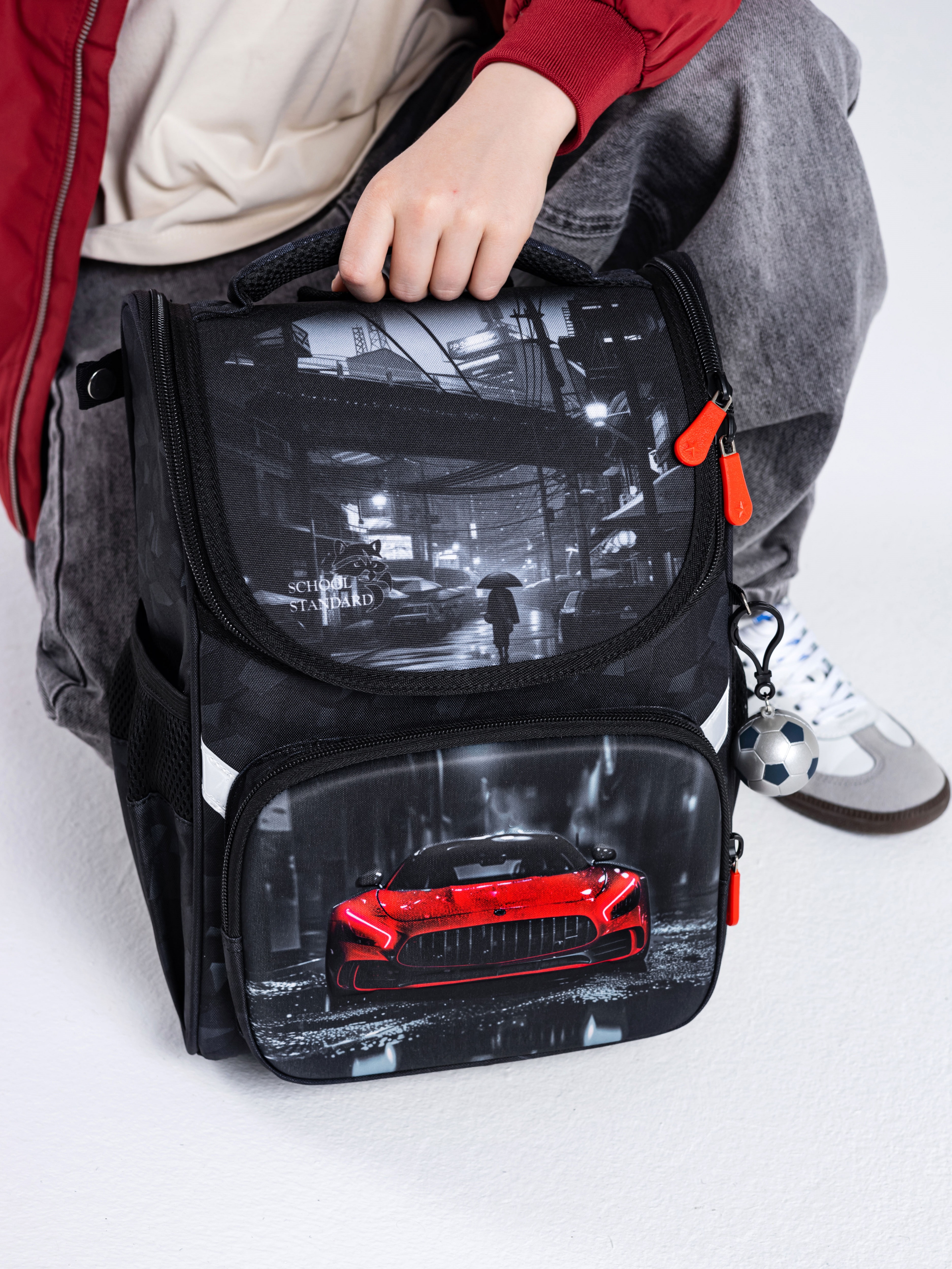 Ранец School Standard мальчика первоклассника 4 в 1 - фото 5