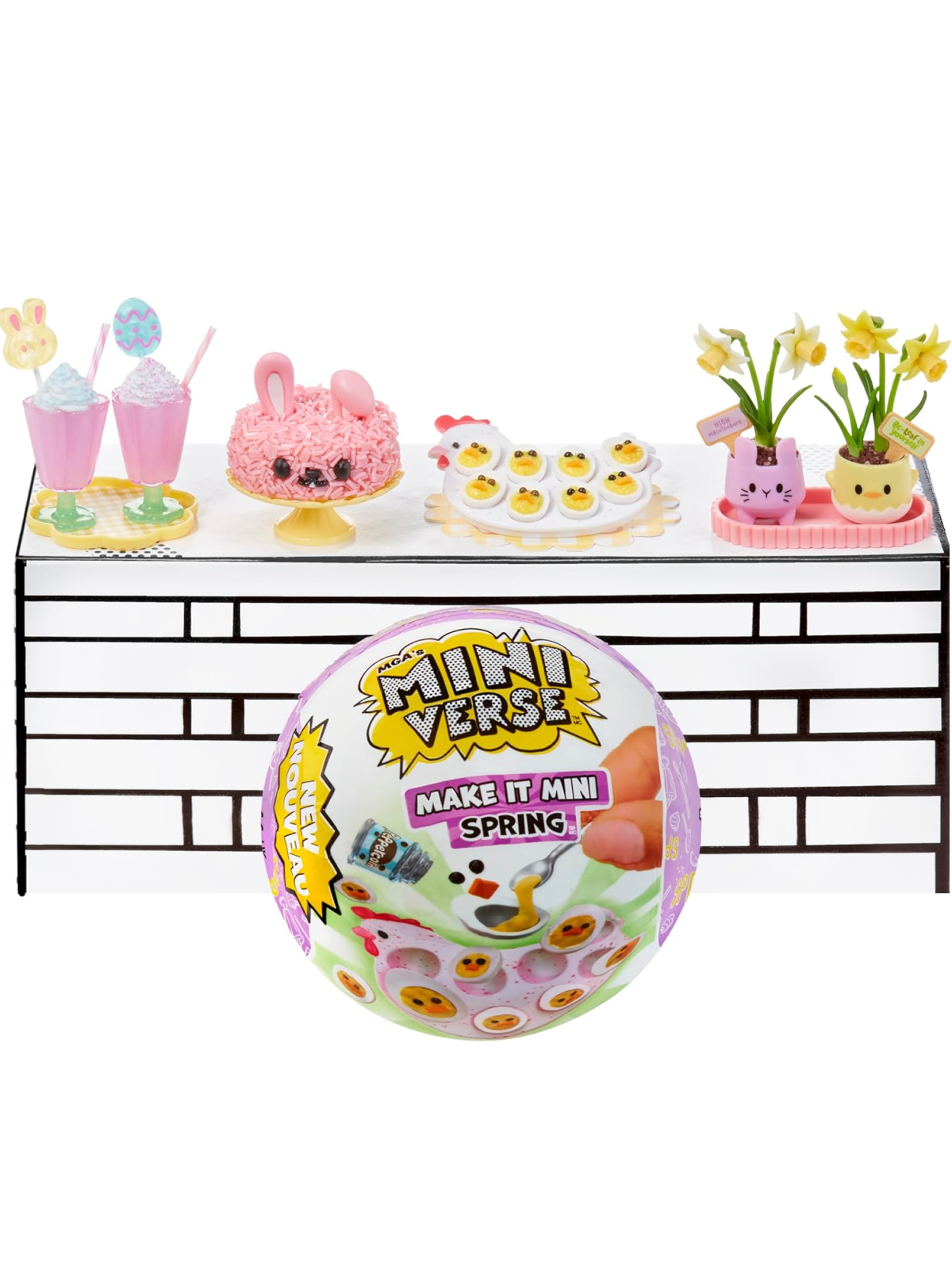 Игровой набор MGAs MiniVerse Spring мини-еда для кукол - фото 7