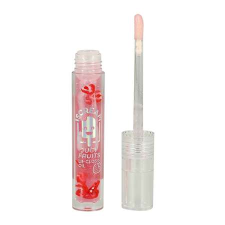 Масло-блеск для губ ISCREAM Juicy fruits тон 02 strawberry sorbet