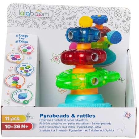 Игрушка LALABOOM пирамидка