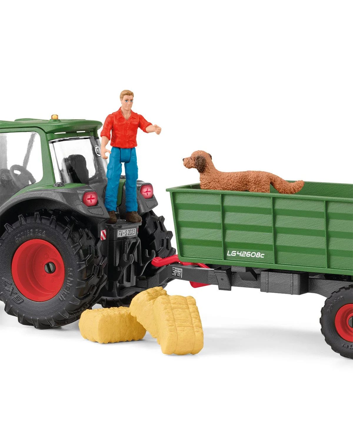 Игровой набор SCHLEICH Tractor with Trailer - фото 3