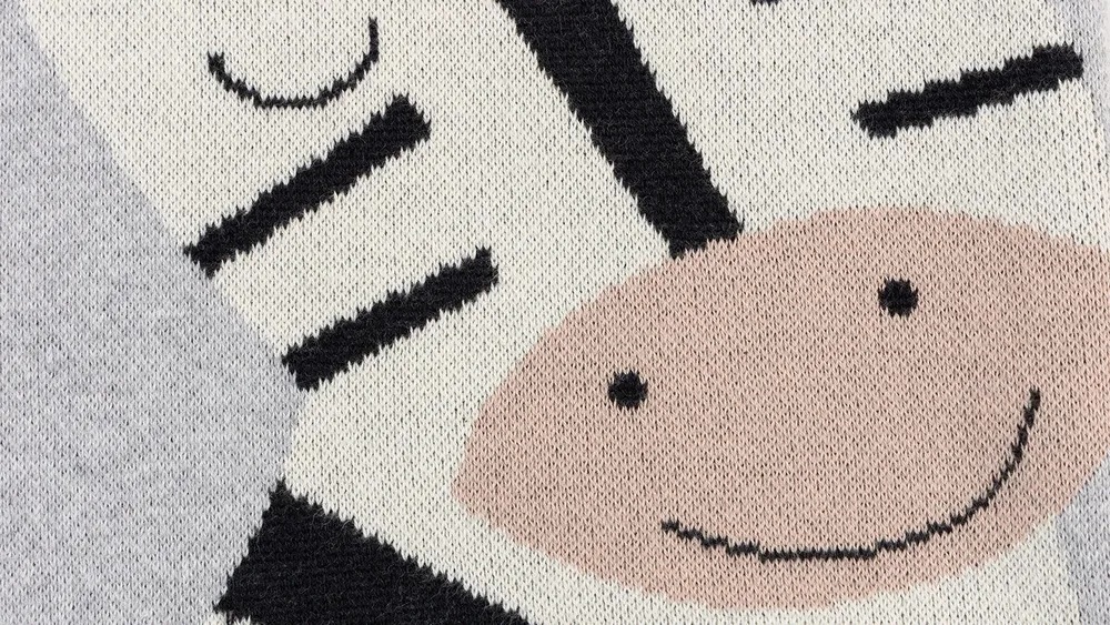 Плед askona kids Zebra (Зебра) 100 x 80 см хлопок - фото 4
