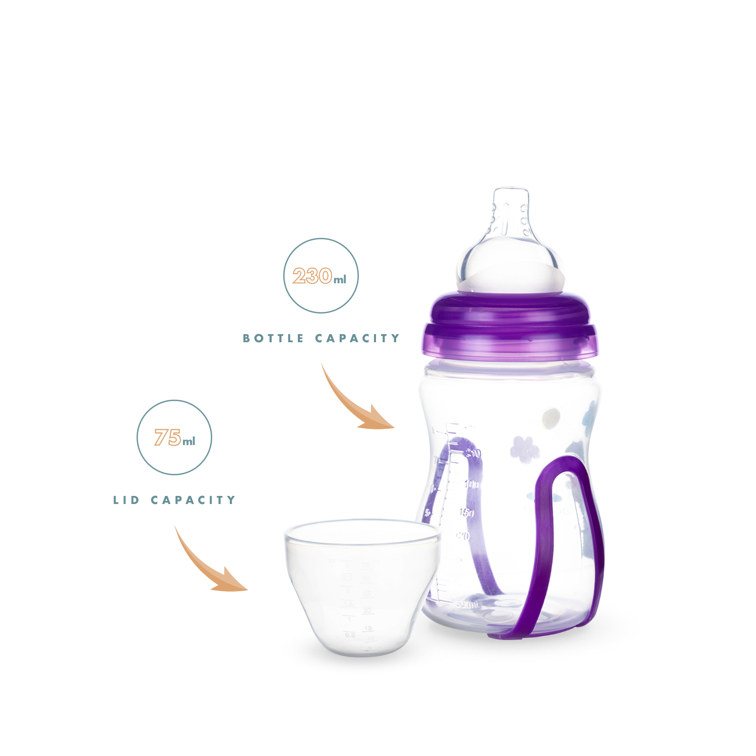 Бутылочка BABOO 230 мл - фото 5