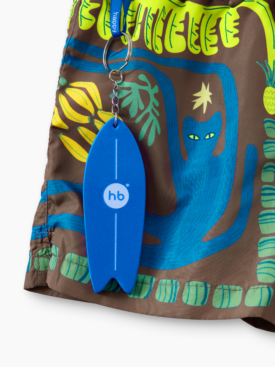 Шорты плавательные Happy Baby 50647-1_brown (tropics) - фото 3