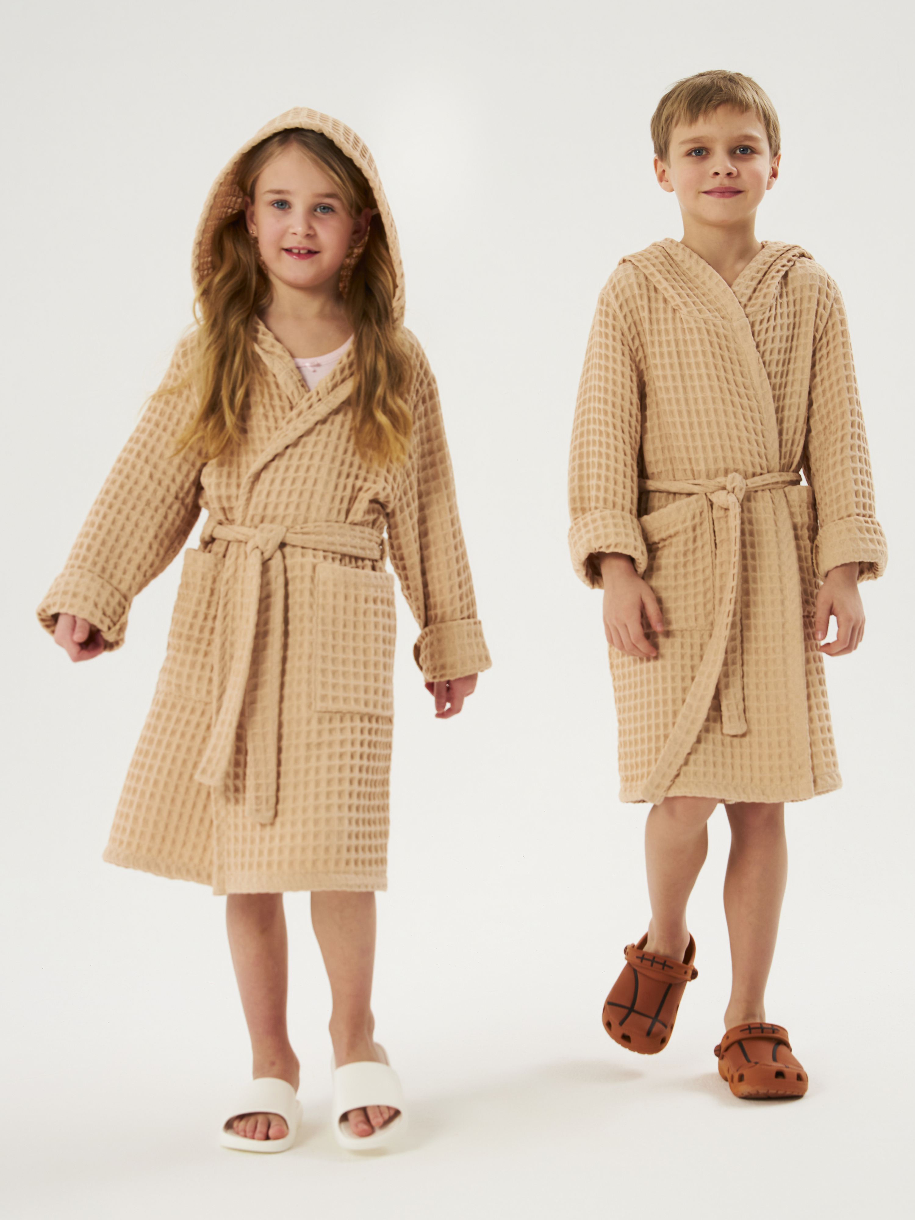 Халат Осьминожка 826-11/бежевый - фото 4