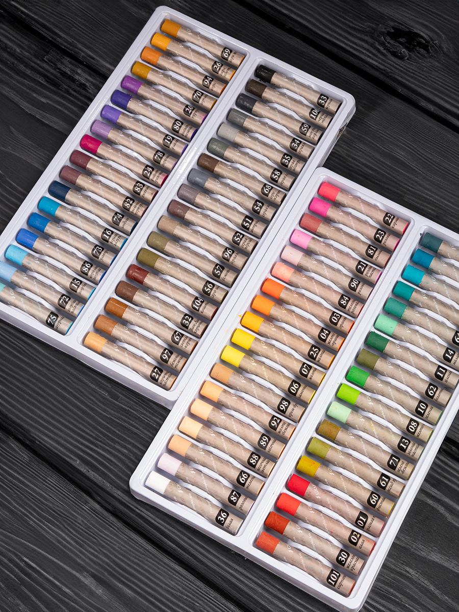 Пастель масляная Малевичъ 72 шт. - фото 17