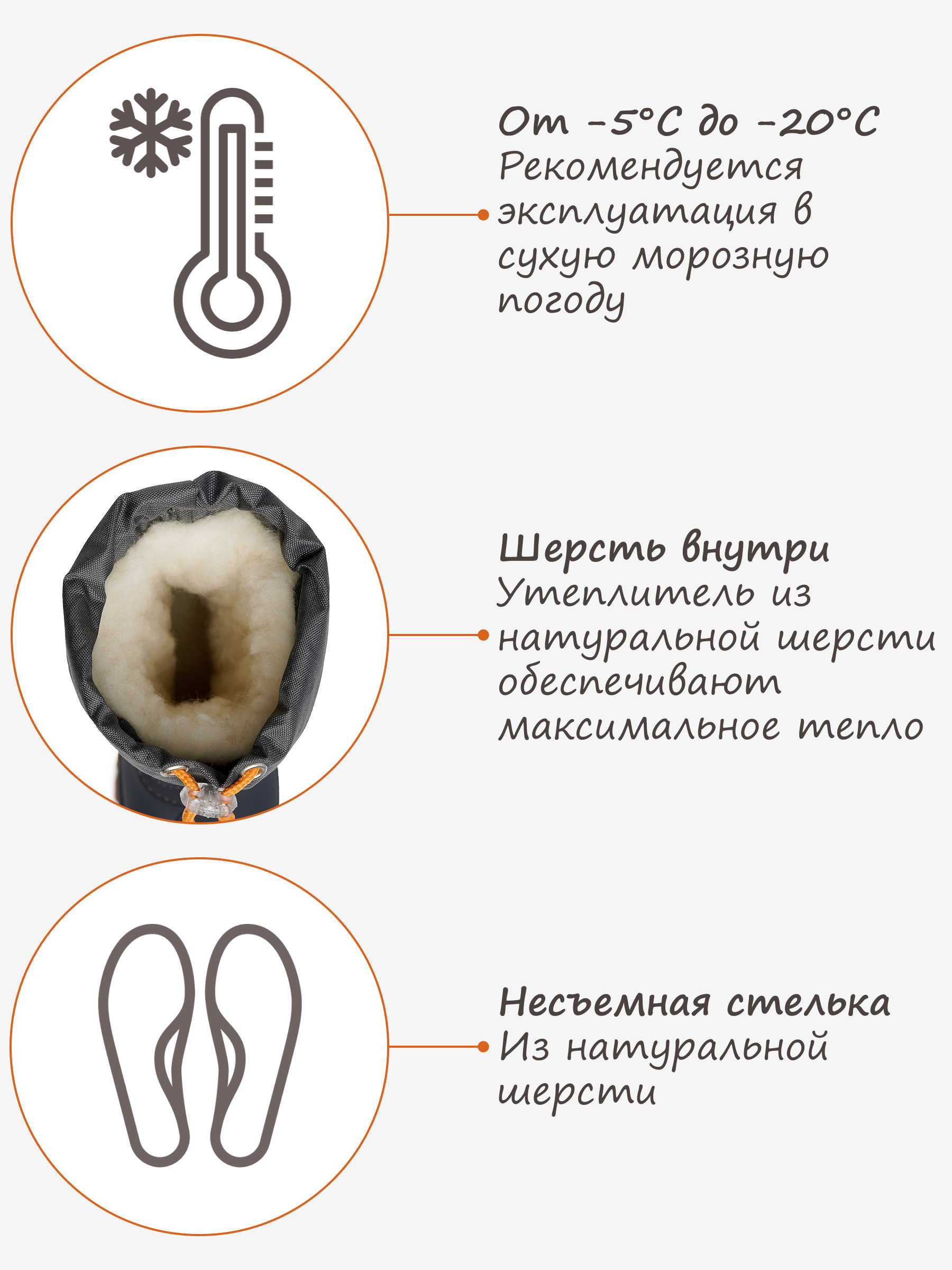 Сноубутсы GUSTI F09768AGUSB0510800 - фото 4