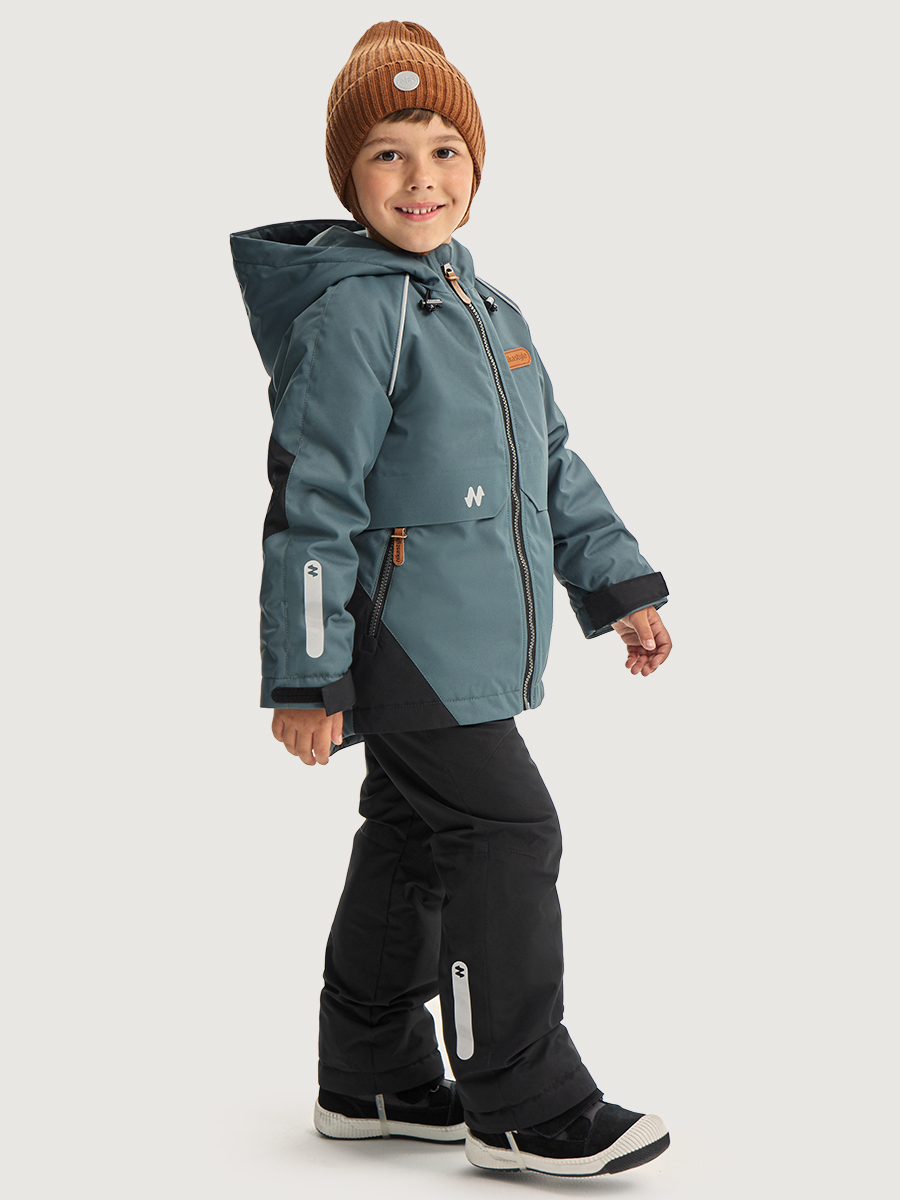 Костюм NIKASTYLE 7м1926 мох/черный - фото 4