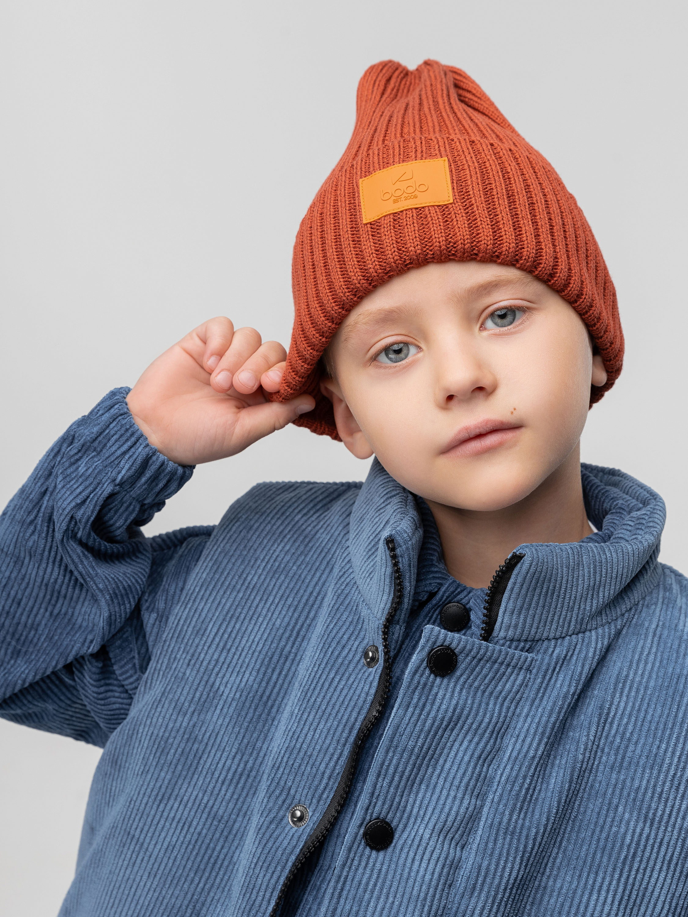 Шапка Bodo 10-363MU_терракотовый - фото 1