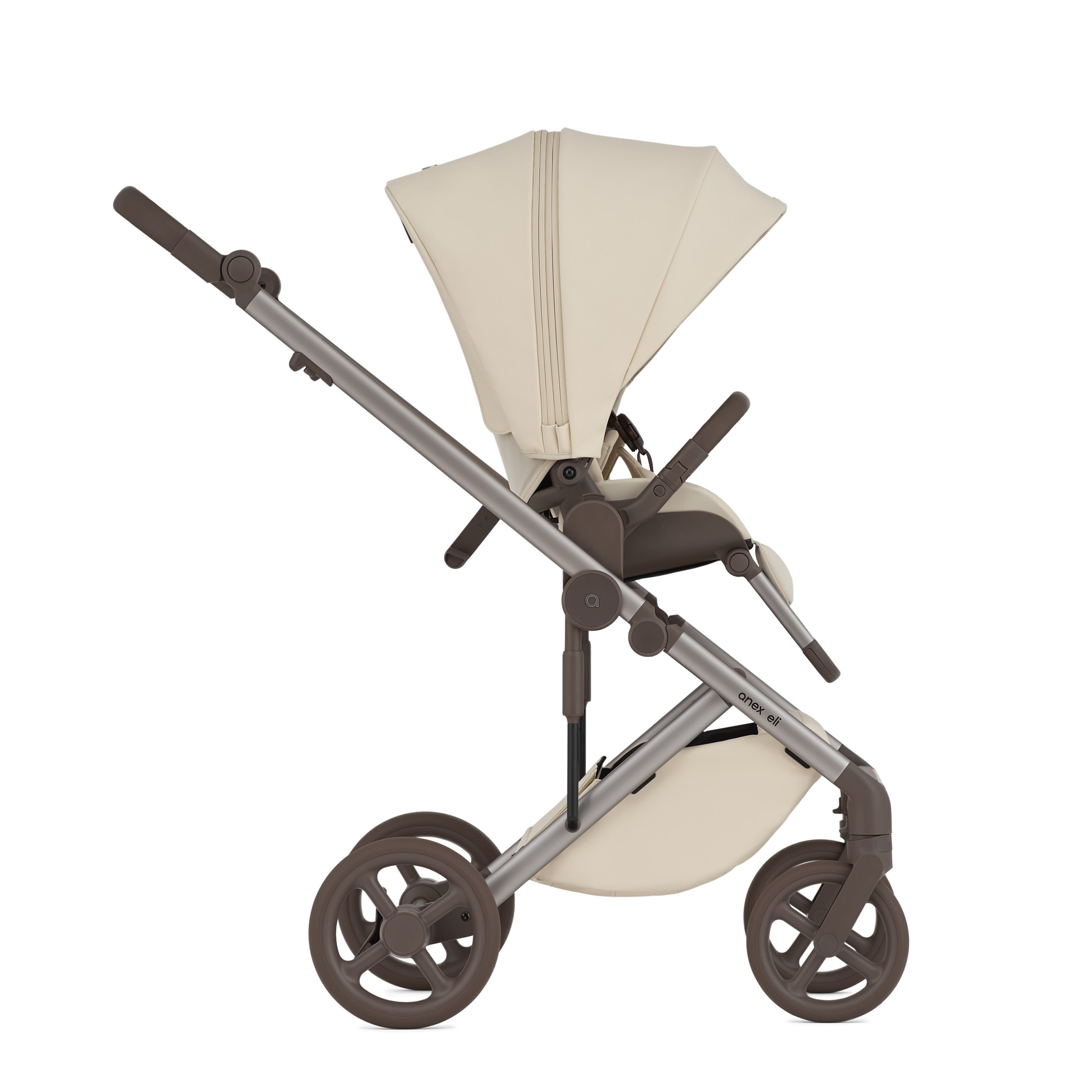 Коляска 2в1 Anex Eli бежевый - фото 9