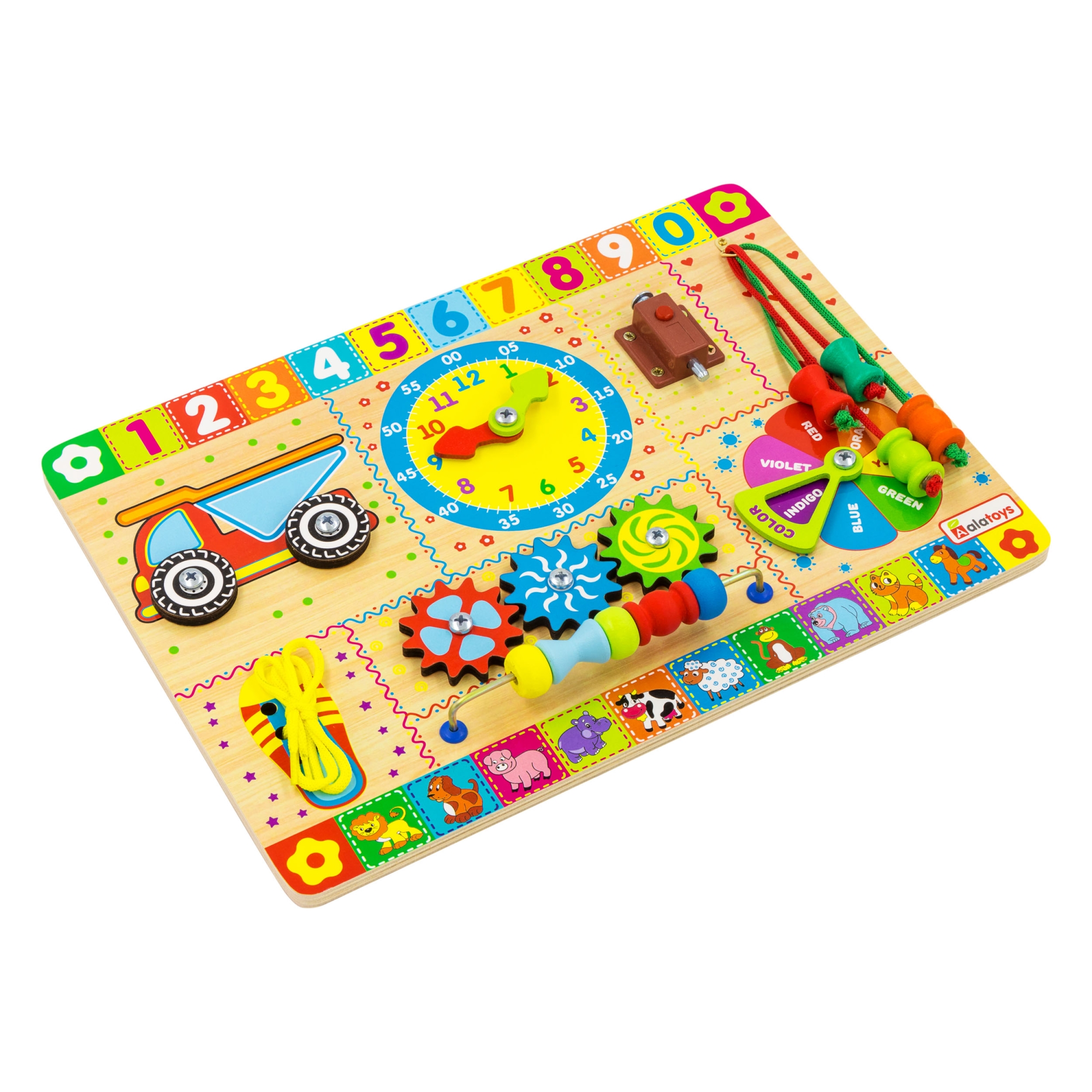 Игрушка Alatoys бизиборд - фото 2