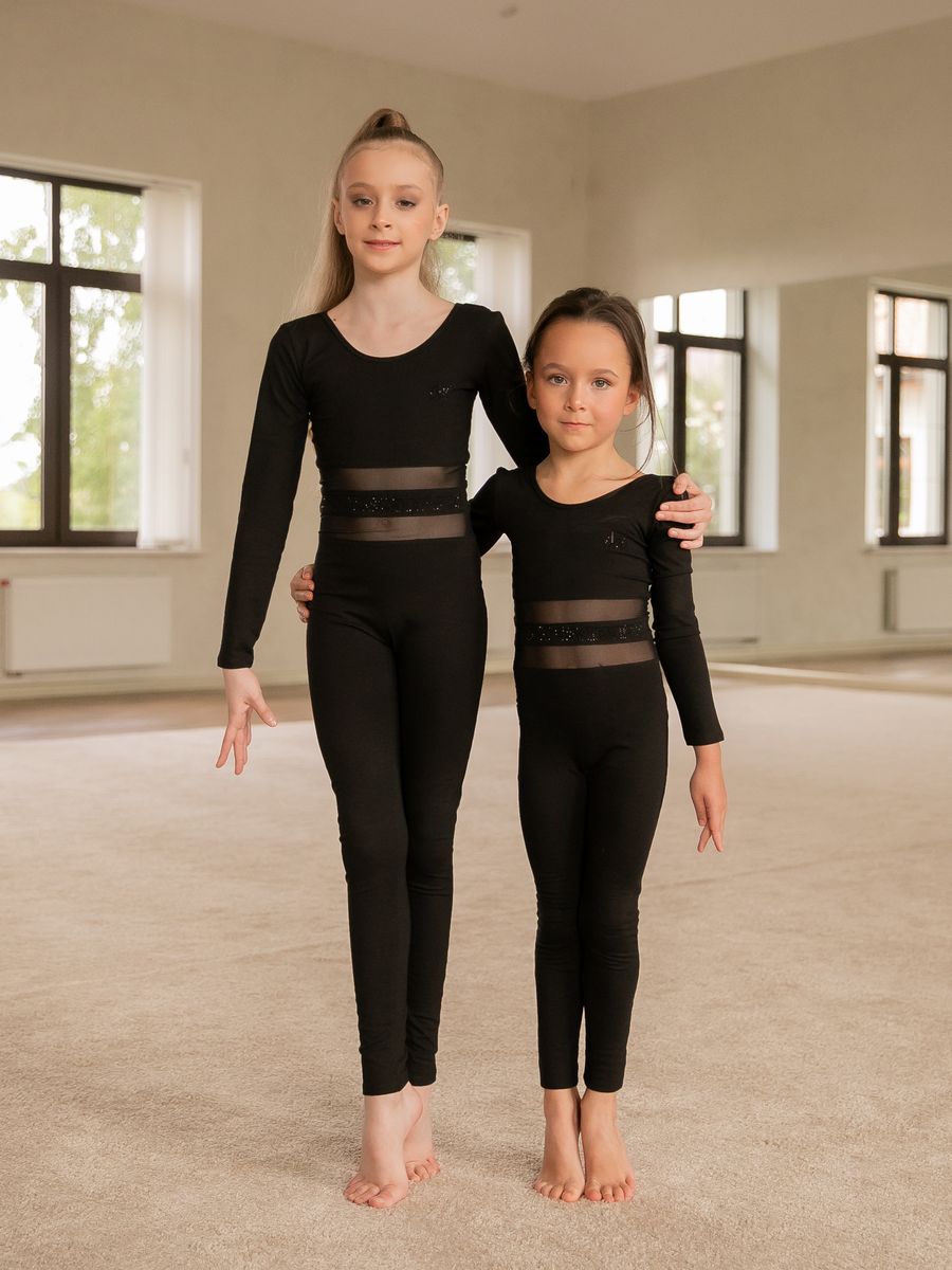 Комбинезон гимнастический WILDWINS WW-C072/Черный - фото 11