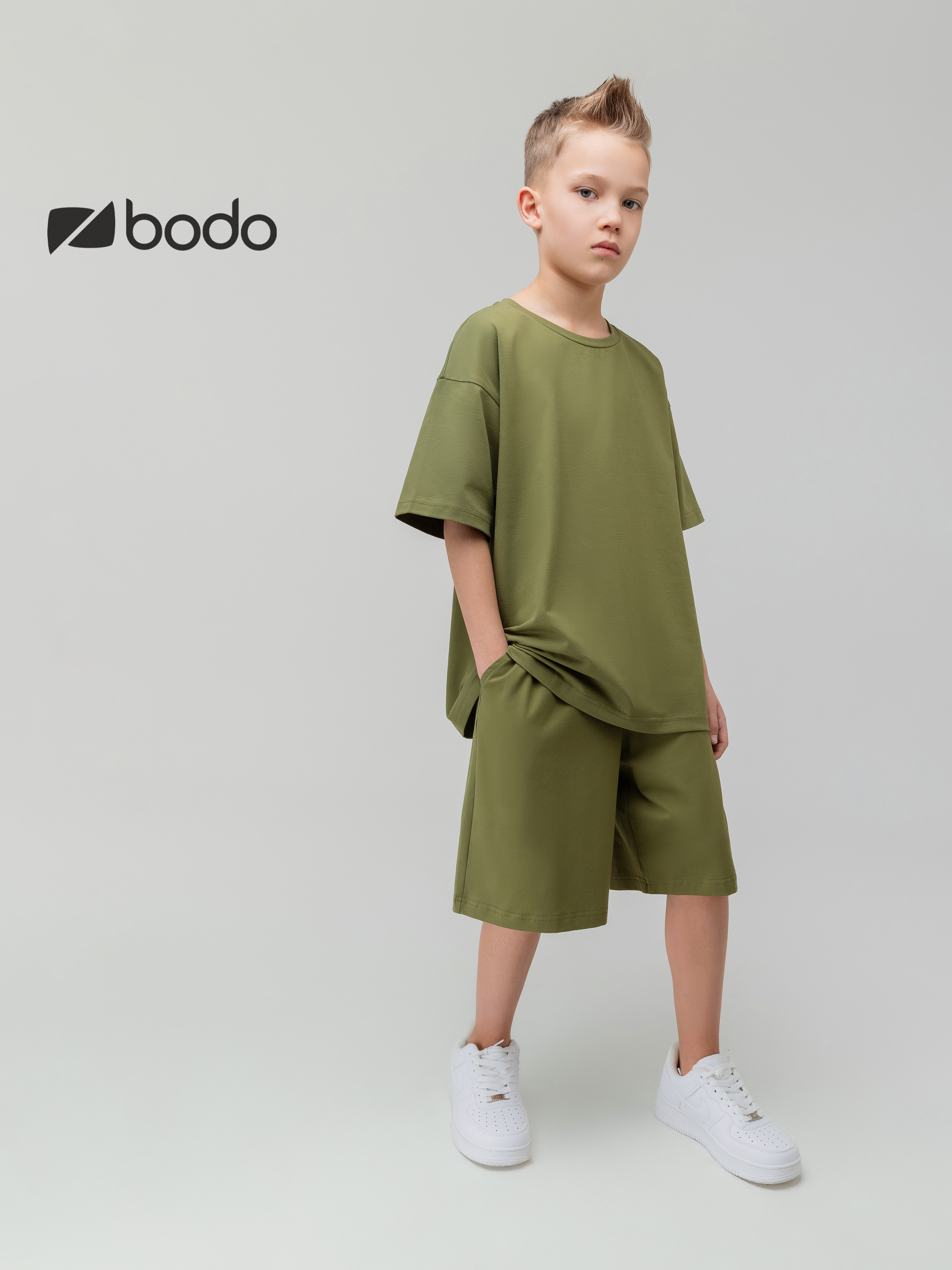 Костюм спортивный Bodo 46-26МU_хаки - фото 4