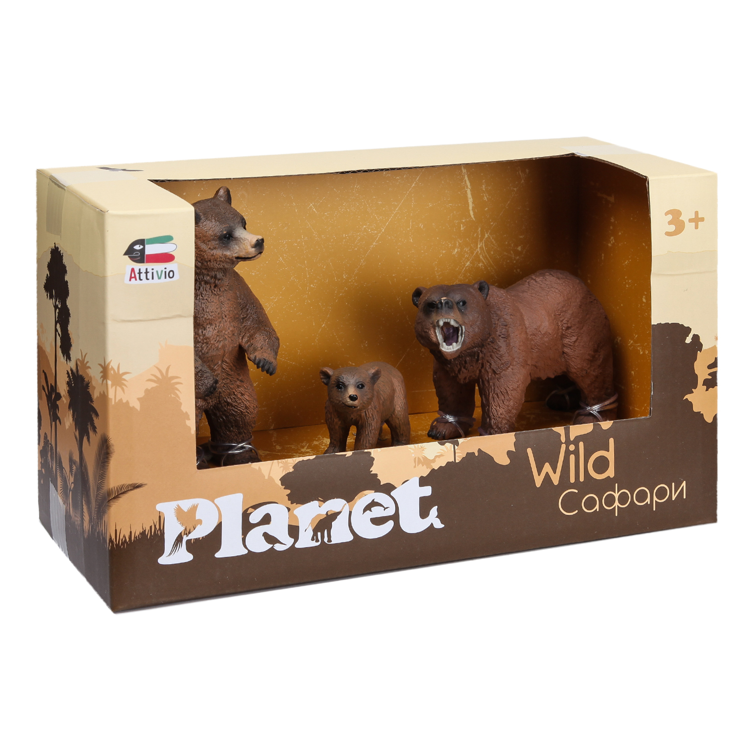 Игровой набор Attivio Медведи - фото 6
