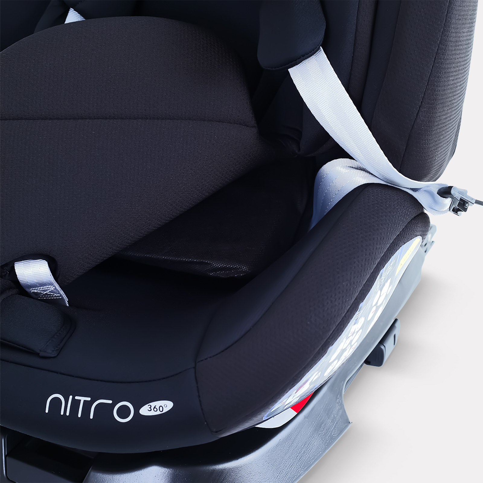 Автокресло Rant NITRO New isofix Isofix 0+/1/2/3 (0-36 кг) черный - фото 11