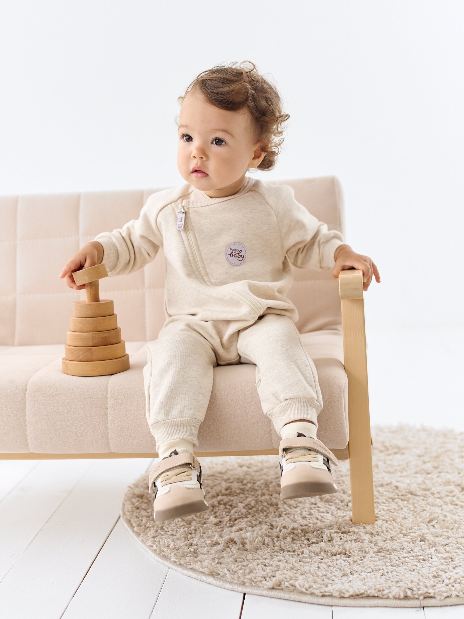 Комбинезон BUNGLY 1R4841/Ванильный пудинг - фото 4