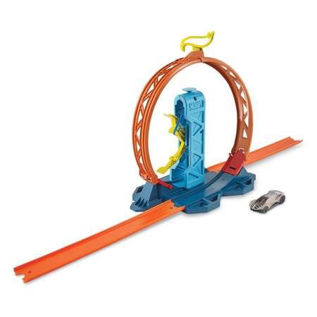 Трек Hot Wheels Петля с ускорителем с пусковой установкой
