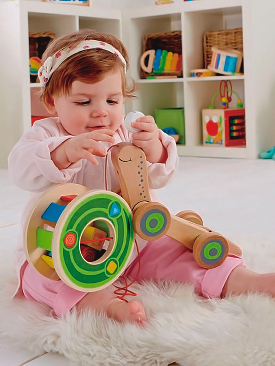 Игрушка Hape каталка Улитка - фото 3