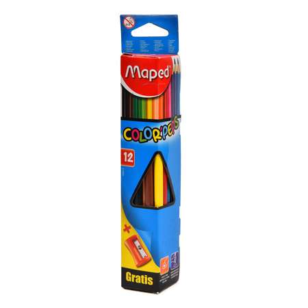 Карандаши цветные MAPED 12 шт.