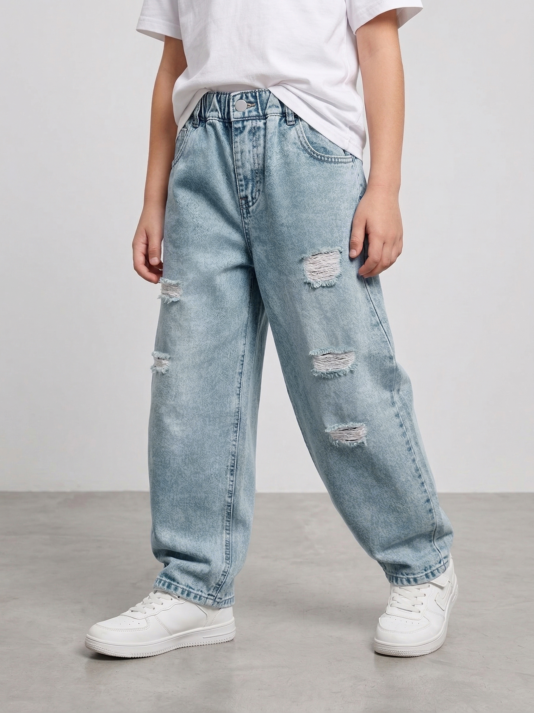 Джинсы-бананы СИНИЙ МИР R192-IL - фото 1