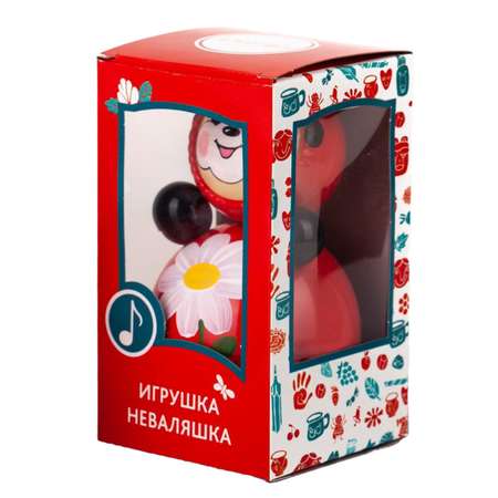 Игрушка Котовские неваляшки неваляшка Божья Коровка