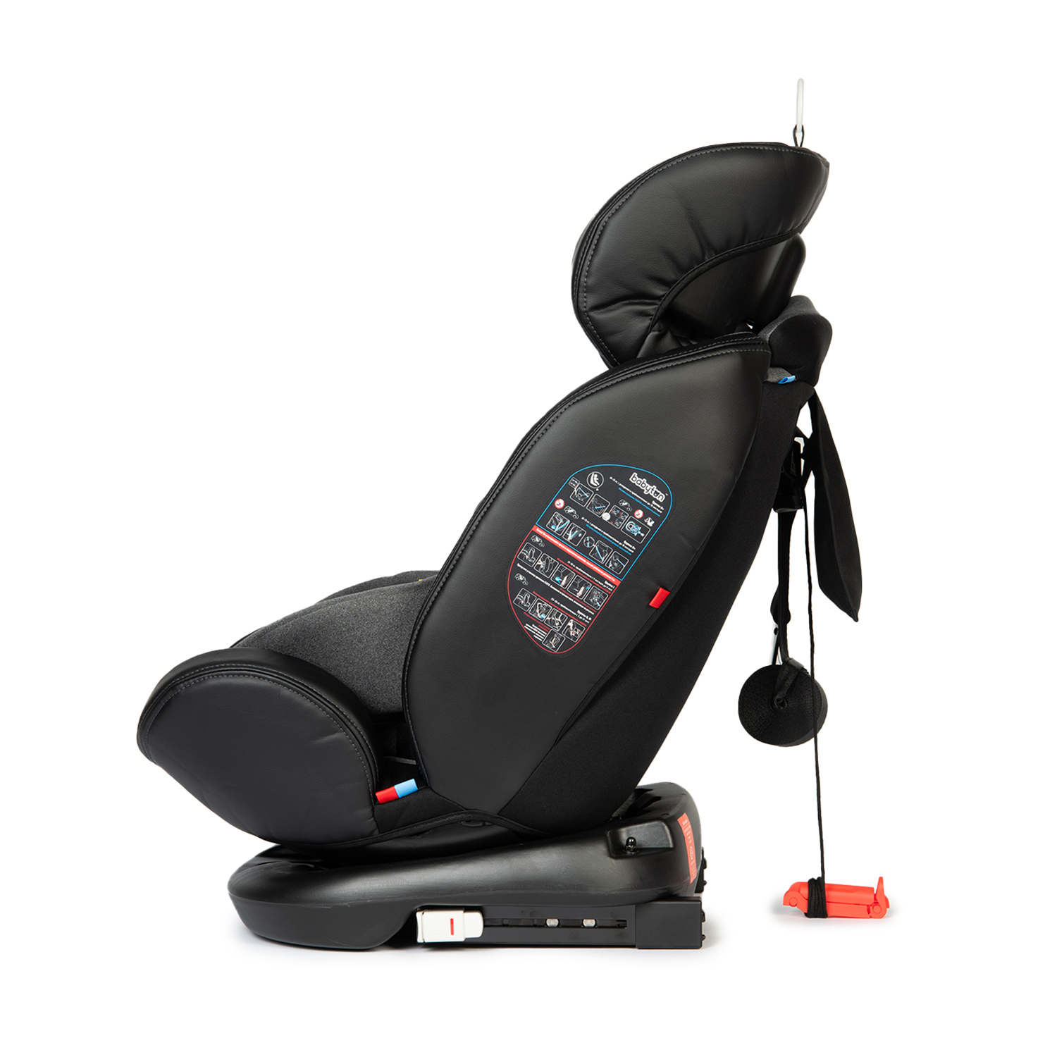 Автокресло Babyton Multi-Stage Black Isofix 0+/1/2/3 (0-36 кг) - фото 13