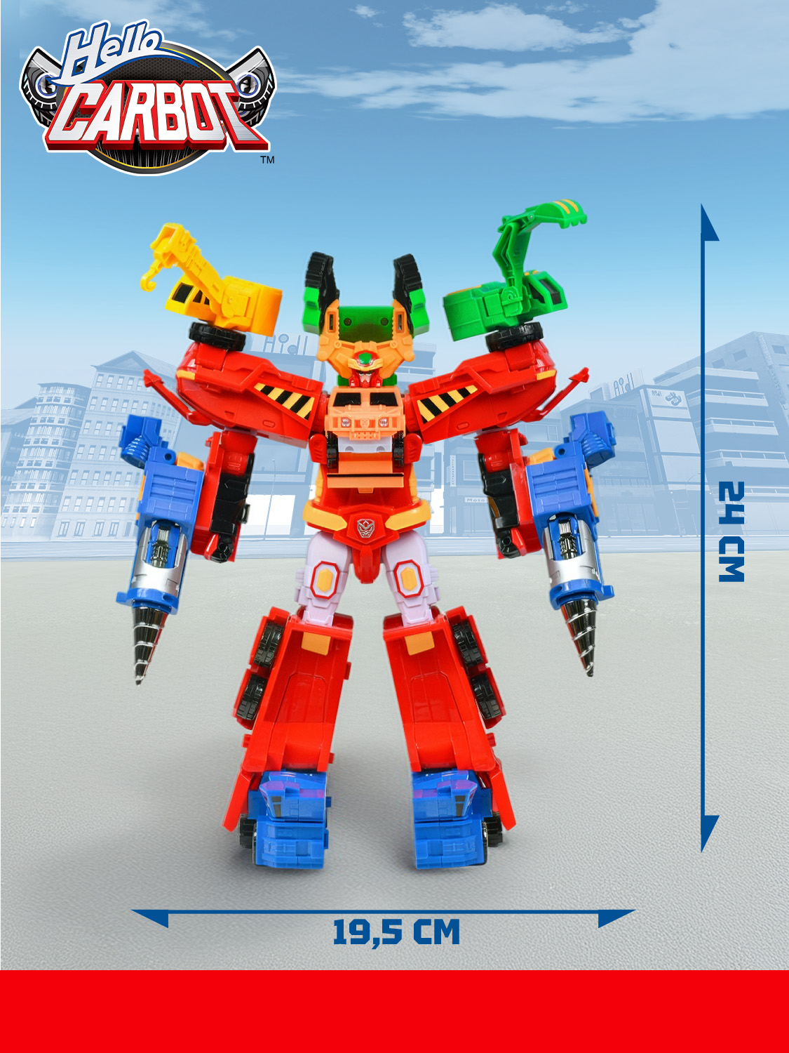 Игровой набор Hello Carbot Hyper Buildion S5 - фото 28