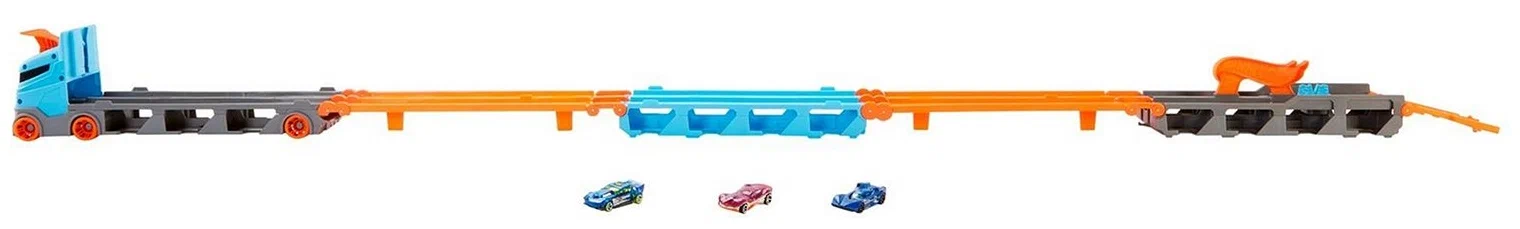 Грузовик Hot Wheels автотрек Скоростная автотрасса GVG37 - фото 12