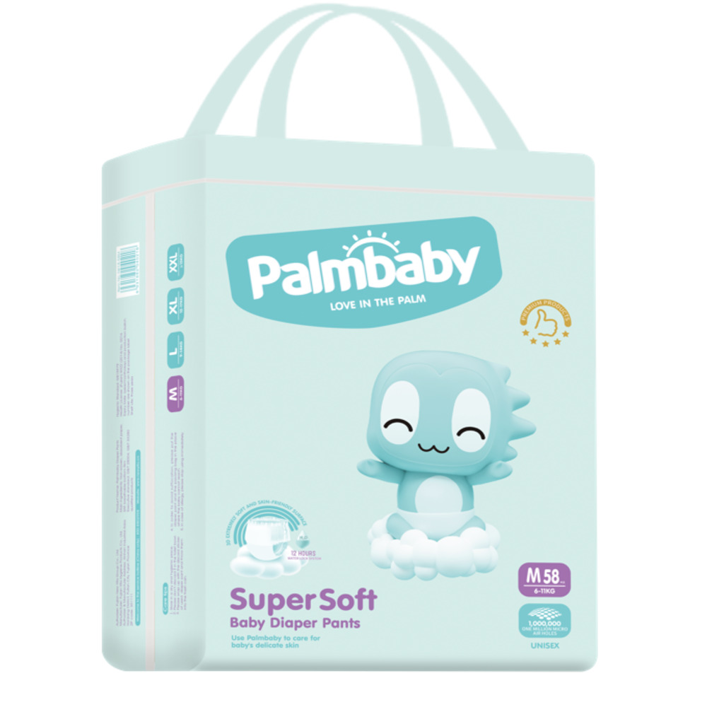 Трусики Palmbaby Premium Soft M 58 шт. - фото 1