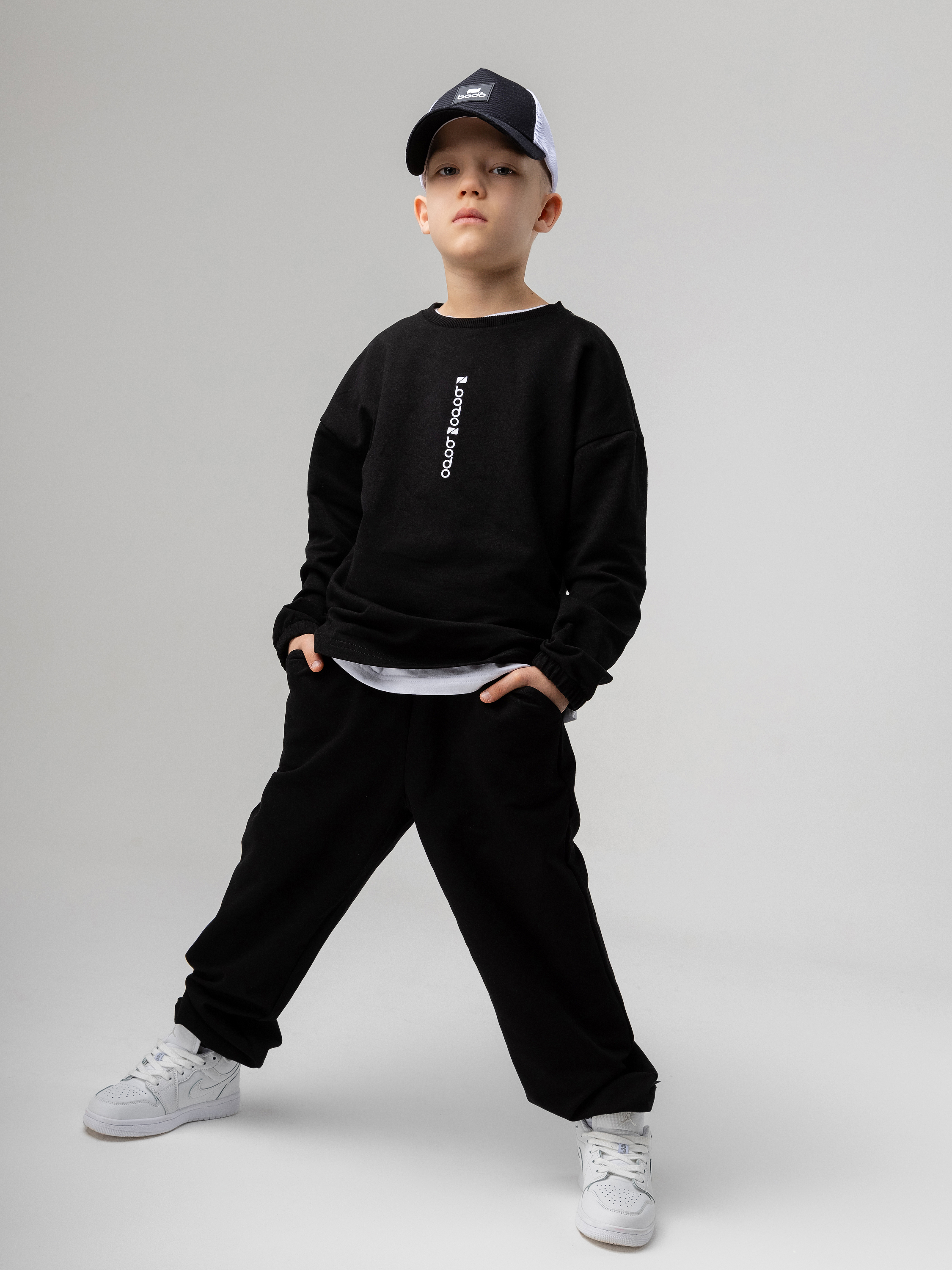 Костюм спортивный Bodo 11-363МU_черный - фото 3