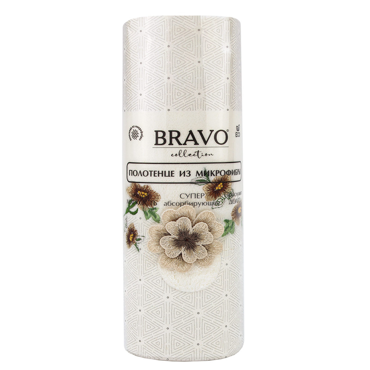 Полотенце BRAVO Глория 65 x 130 см 1 шт. - фото 1