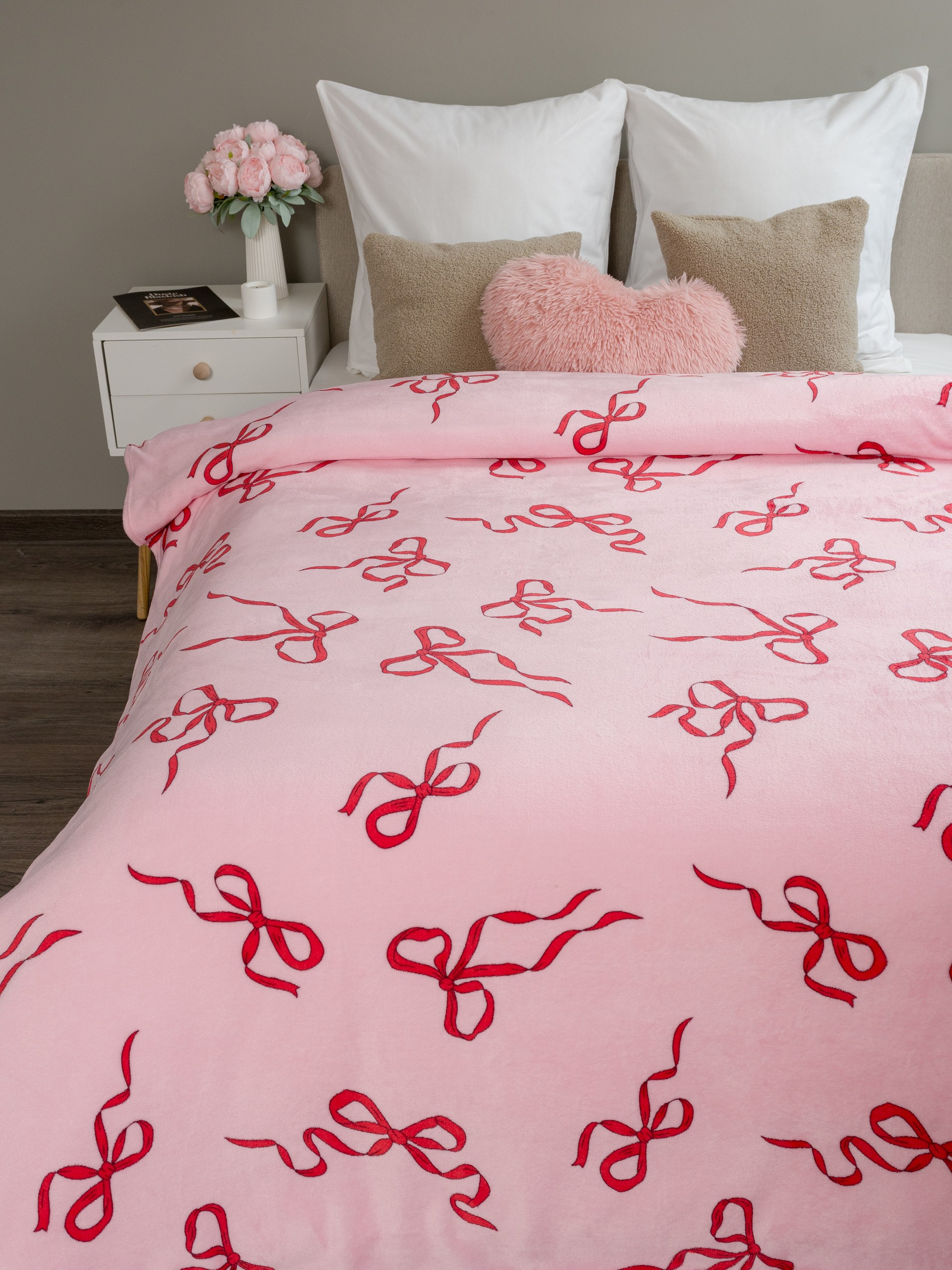 Плед Павлинка Аэро Софт Бантики 200 x 220 см - фото 16