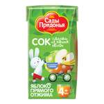 Сок Сады Придонья Яблоко с 4 мес 0.125 л