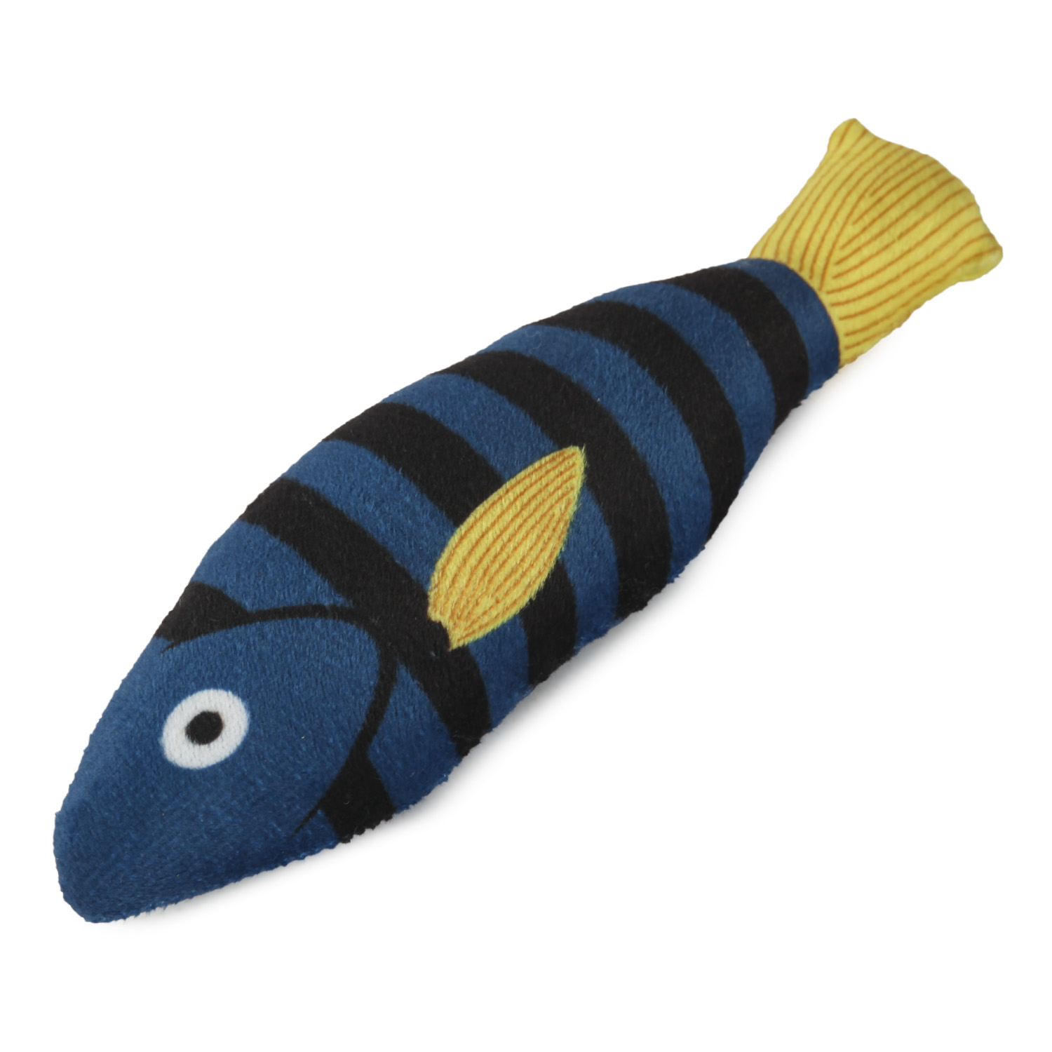 Игрушка для кошек Barbaks Окунь Кузьма с кошачьей мятой 7*21см - фото 5