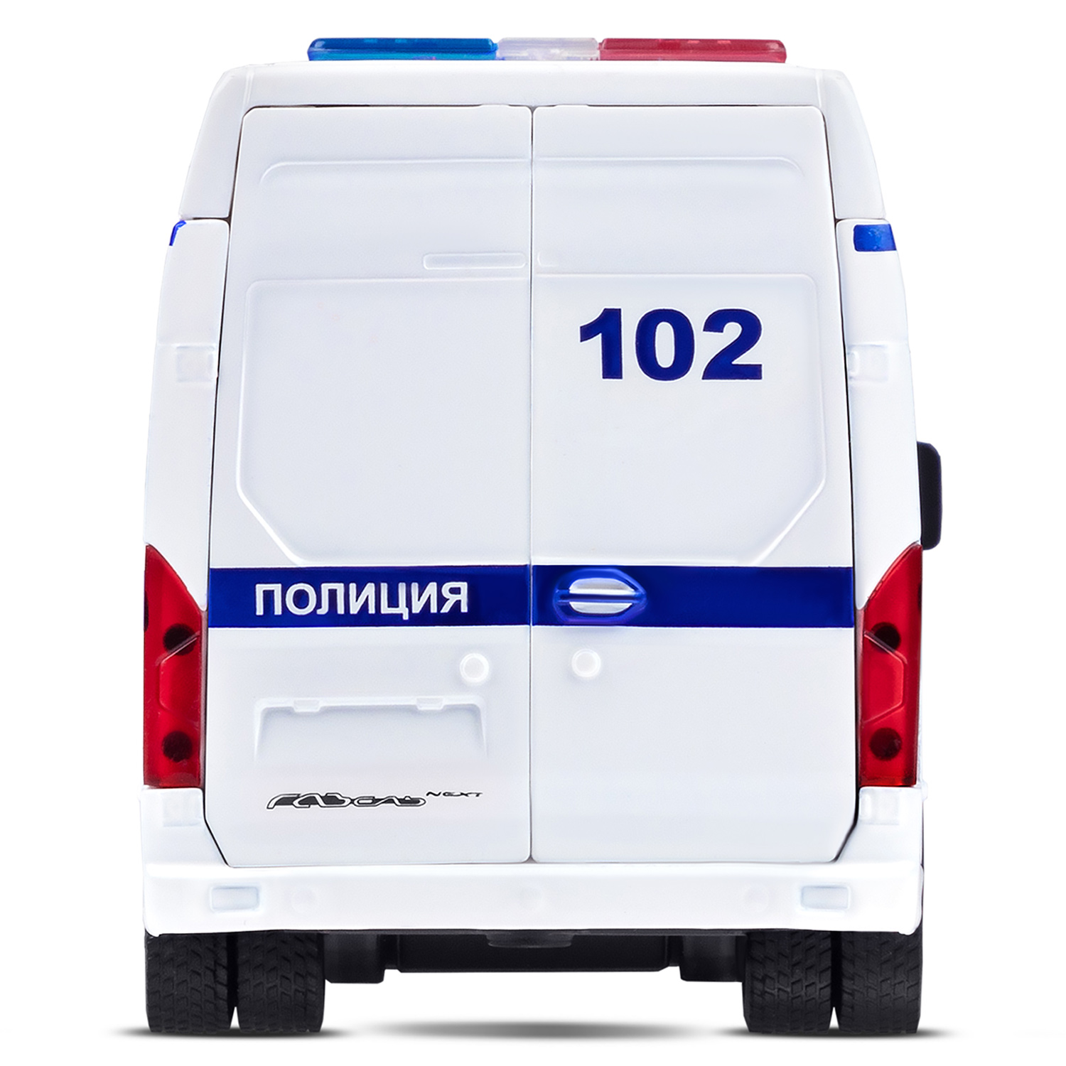Полицейская машина АВТОпанорама ГАЗель Полиция 1:34 JB1251674 - фото 16