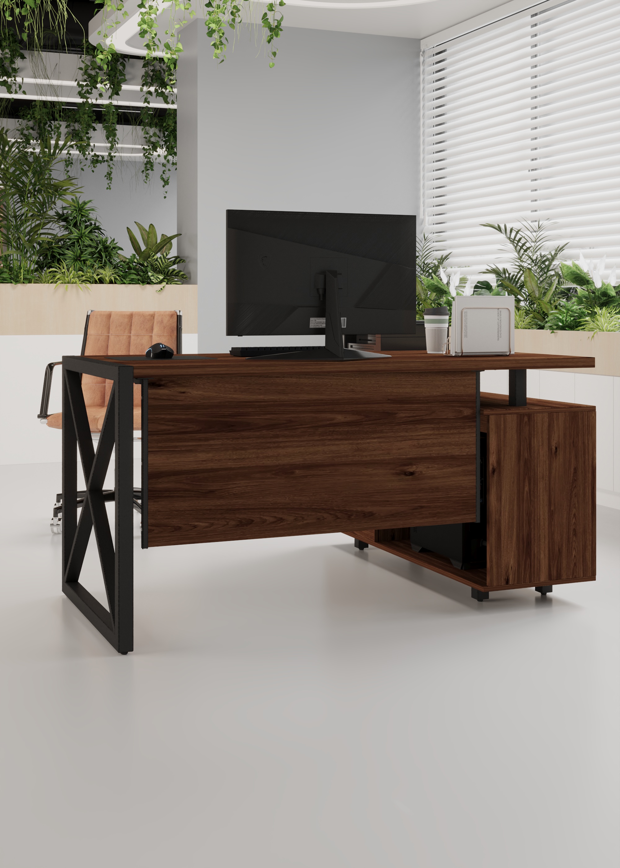 Письменный стол КАЛИФОРНИЯ МЕБЕЛЬ Хардвиг СР01 - фото 4