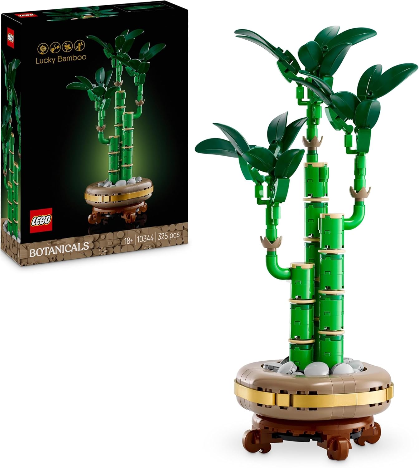 Конструктор LEGO Botanicals Бамбук Символ удачи - фото 1