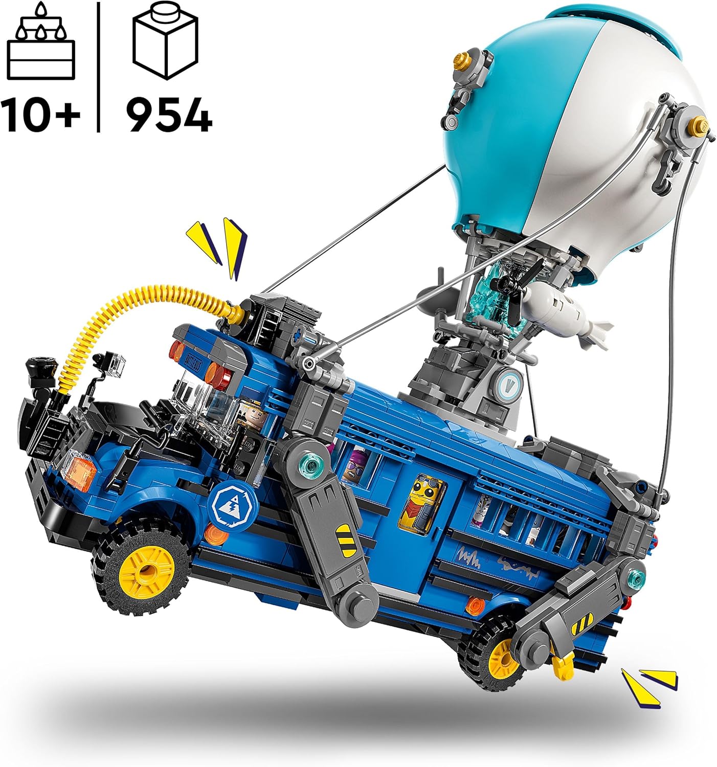 Конструктор LEGO Fortnite Боевой автобус блочный - фото 2