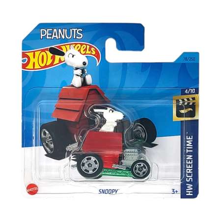 Болид Hot Wheels snoopy 1:64