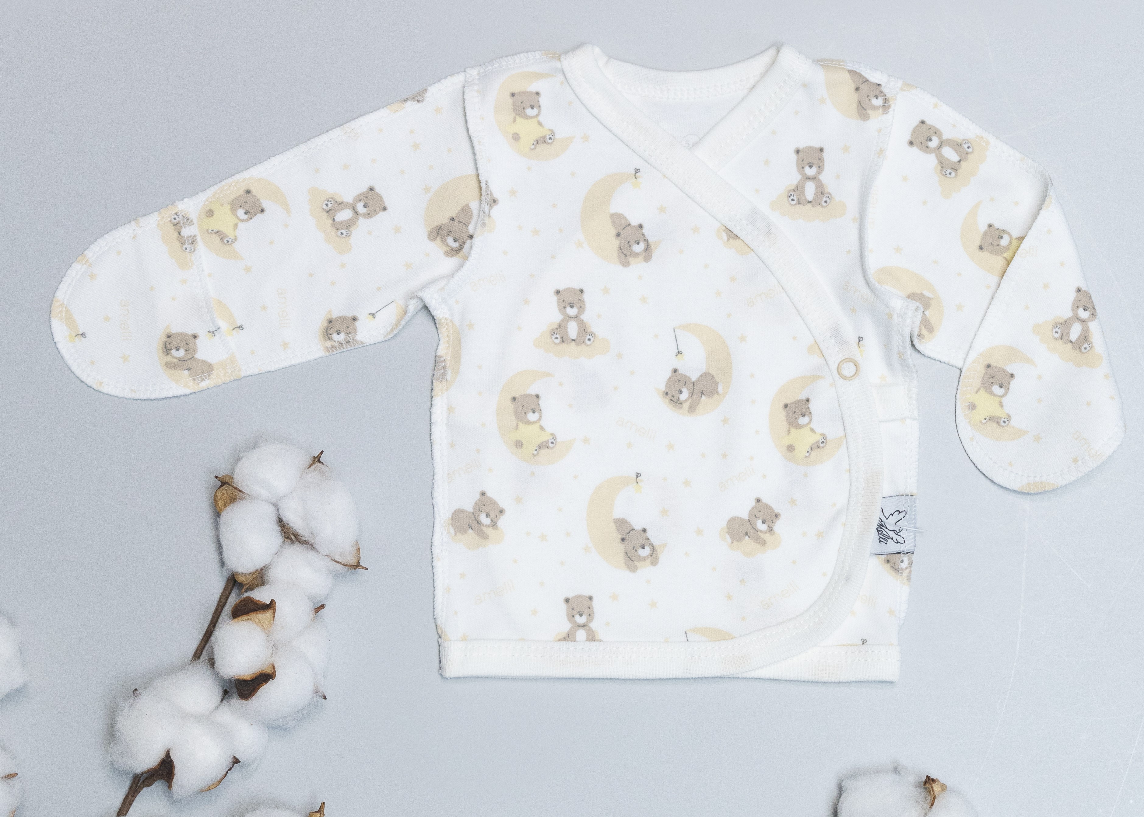 Распашонка Amelli КЛ.110.003.0.322.005/006беж - фото 1