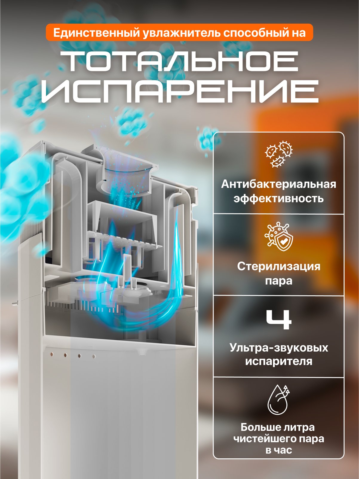 Для дома GENAU Увлажнитель воздуха - фото 7