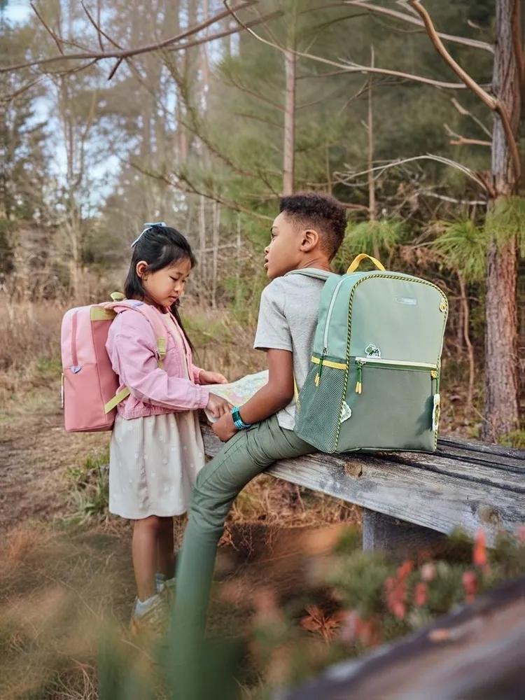 Рюкзак Skip Hop однотонный зеленый Насекомые - фото 6