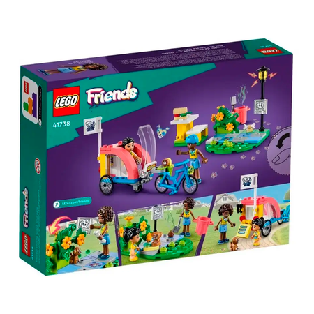 Конструктор LEGO Friends Спасательный велосипед собак 125 дет.